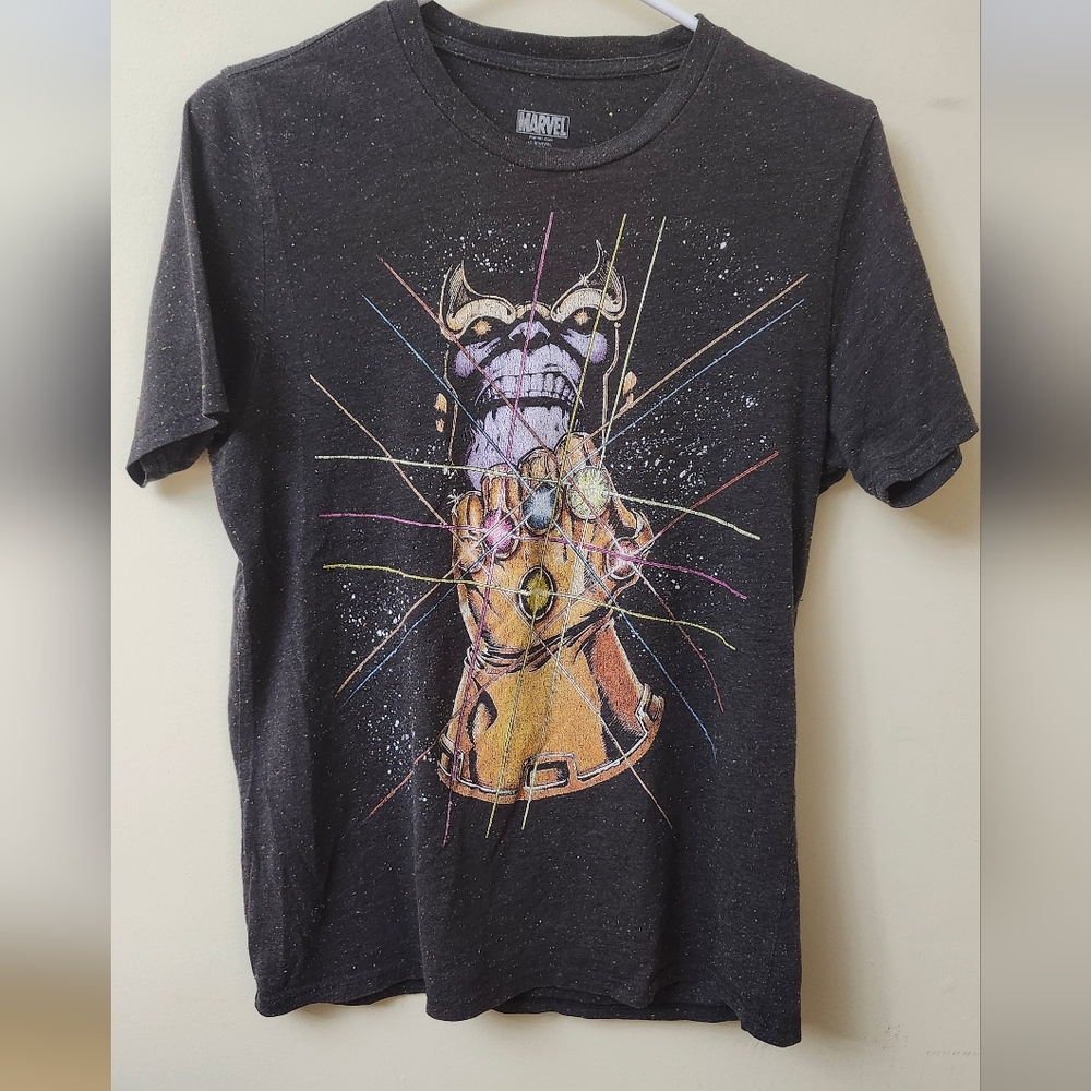 Marvel Thanos‎ Grey Crew Neck T-shirt-mens Medium.well Loved Good Condition.